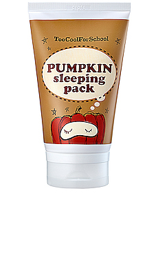 МАСКА ДЛЯ ЛИЦА PUMPKIN SLEEPING PACK Too Cool For School $20 